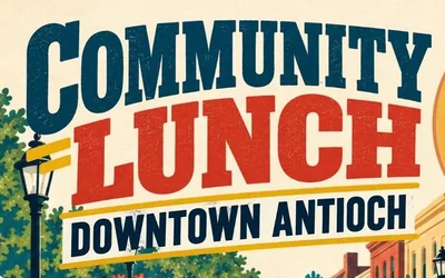 Community Lunch in Downtown Antioch