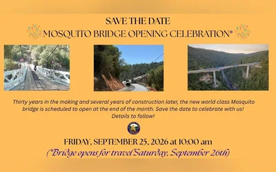 Opening of Mosquito Bridge