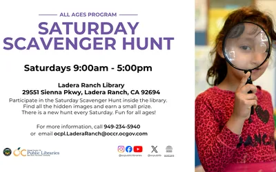 Saturday Scavenger Hunt