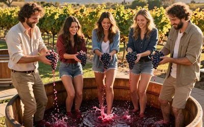 ULTIMATE GRAPE STOMP + HARVEST PARTY