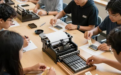Letterpress Printing Drop-in