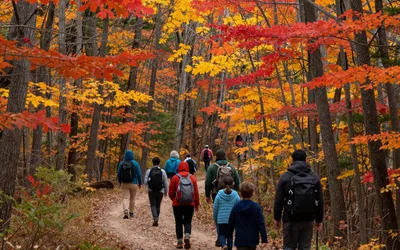 Fall Hike at Blackbird Creek