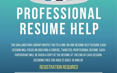 Professional Resume Help Session