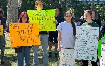 Rally to Keep Pizzo K-8 Open