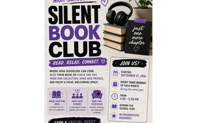 Silent Book Club for Teenagers