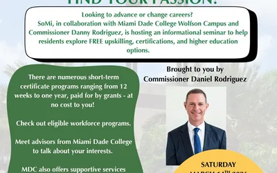 SoMi x MDC Wolfson Career Pathways: Explore Free Training & Education Programs