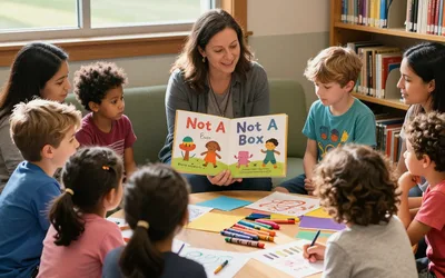 Not A Box Reading and Activity