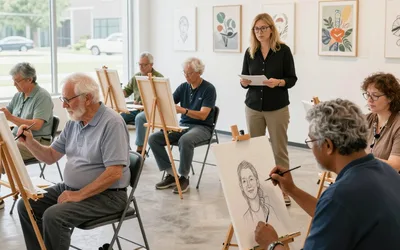 Veterans Guided Open Studio