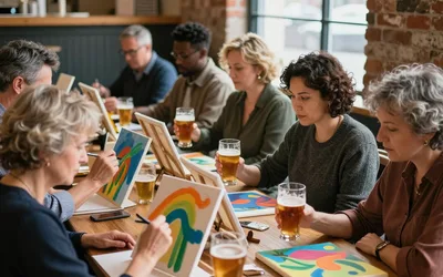 Paint Night Done Right Savannah