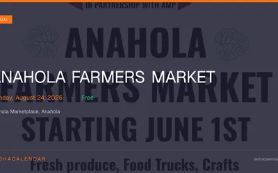Anahola Farmers Market