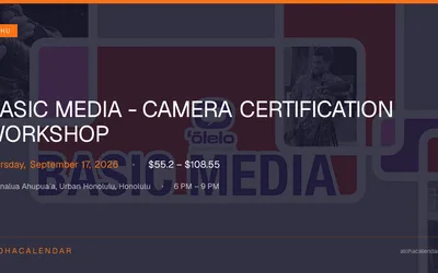 Basic Media - Camera Certification Workshop