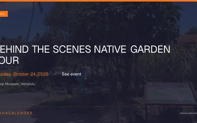 Behind the Scenes Native Garden Tour