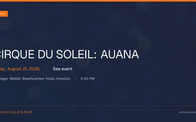 Cirque du Soleil: Auana