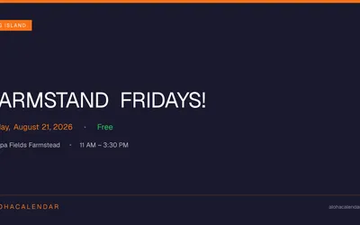 Farmstand Fridays!
