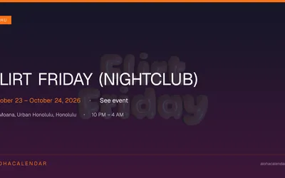 Flirt Friday (Nightclub)