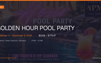 GOLDEN HOUR POOL PARTY