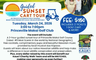 Guided Sunset Cart Tour