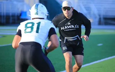 Hawaii Football Spring Practices
