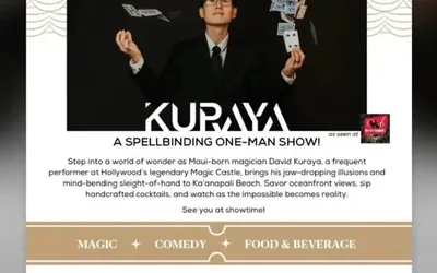 Kuraya: A Spellbinding One-Man MAGIC Show