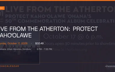 Live from the Atherton: Protect Kahoʻolawe