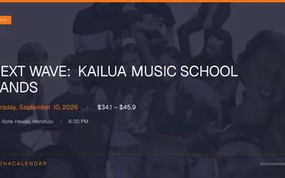 Next Wave: Kailua Music School Bands