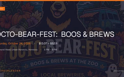 Octo-Bear-Fest at Honolulu Zoo
