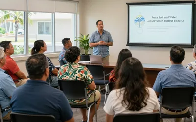 Puna SWCD board meeting