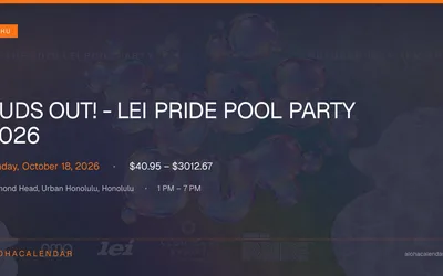 Suds Out! - Lei Pride Pool Party 2026