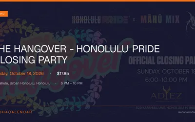 The Hangover - Honolulu Pride Closing Party