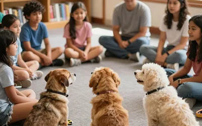 Therapy Dog Story Time for Children