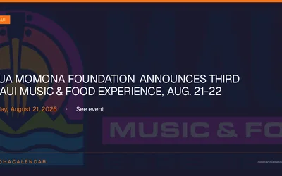 Third Maui Music & Food Experience
