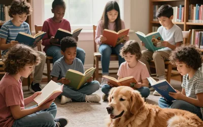 Read to a Dog