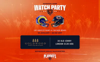 Bears Playoff Watch Party in London