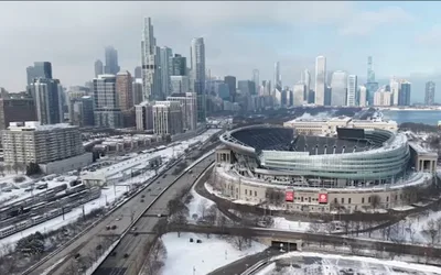 Bears vs Browns Game at Soldier Field