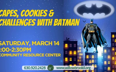 Capes, Cookies & Challenges with Batman