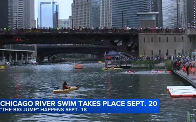Chicago River Swim