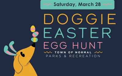 Doggie Easter Egg Hunt
