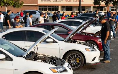 Hall High School Car Show