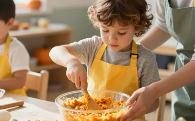 Tiny Chefs: Pumpkin Muffins