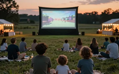 Moo-vie Night at the Farm