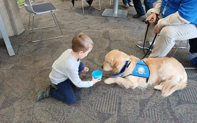 Read to a Dog program