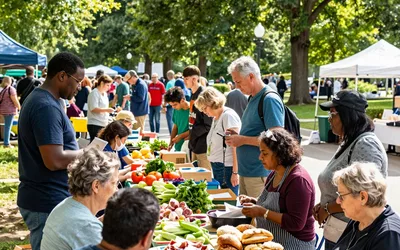 Sunday Market at Jefferson