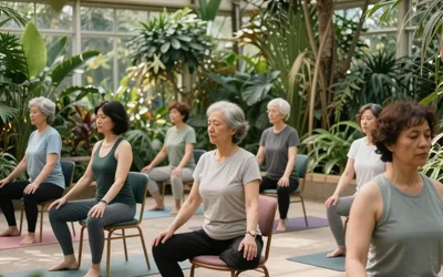 Botanical Wellness: Chair Yoga