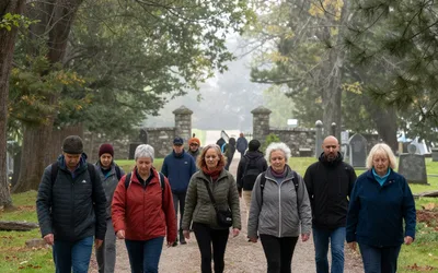 Cemetery Walk, Harmonie State Park