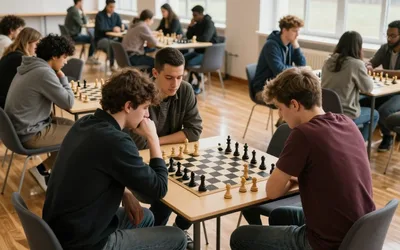 chess club meeting