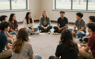 Cougar Catholics at IUK Weekly Meetings