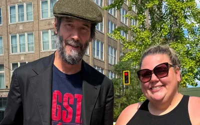 Keanu Reeves and Dogstar Concert