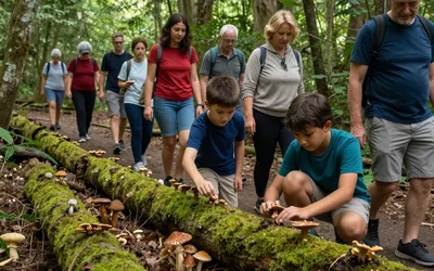 Mushrooms & More Walk, Harmonie State Park