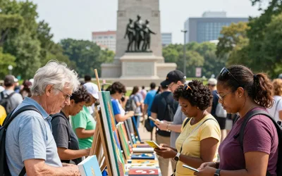 Monument Circle Art Fair