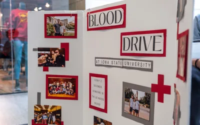 American Red Cross blood drive